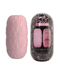 Яйцо мастурбатор с ярким рельефом из серии "Athena Alice", 11,3 см 