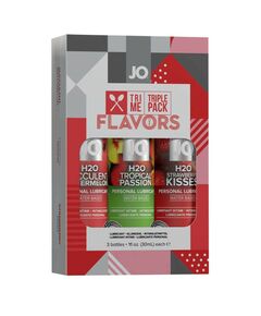 Подарочный набор вкусовых лубрикантов / Tri-Me Triple Pack - Flavors, 3*30мл 