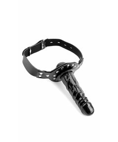 Кляп с фаллоимитатором Deluxe Ball Gag with Dildo 