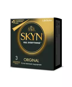 Презервативы классические Skyn Original №3, 3 шт 