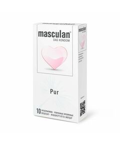 Презервативы утонченные прозрачные Pur Masculan/Маскулан 10шт 