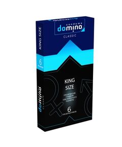 ПРЕЗЕРВАТИВЫ DOMINO CLASSIC KING SIZE 6 штук 