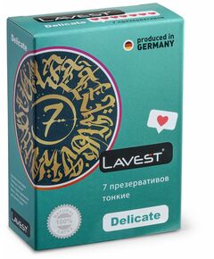 Презервативы LAVEST Delicate 7шт 