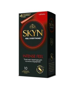 Презервативы с точечной структурой Skyn Intense Feel №10, 10 шт 