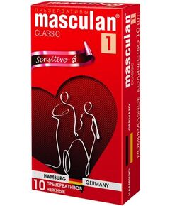 Презервативы классические Masculan 1 Classic, 10 шт 