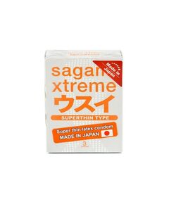 Презервативы ультратонкие Sagami Xtreme, 3 шт 