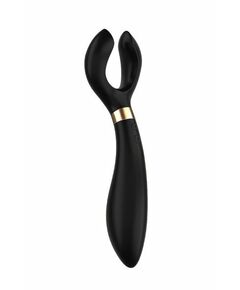 Перезаряжаемый вибромассажерSatisfyer Partner Multifun 3 East version (Black) 