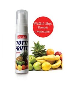 ГЕЛЬ "TUTTI-FRUTTI ТРОПИК" серии "OraLove" 30г 