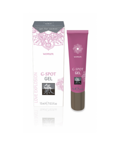 Интимный гель Джи-Поинт Лав, Шиатсу/Shiatsu G-SPOT GEL women, 15 мл 