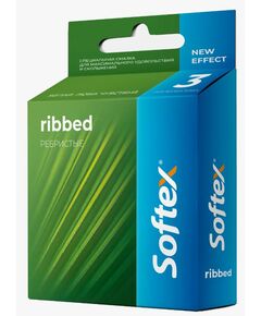 Презервативы Софтекс/Softex Ribbed, презерватив, ребристые с ароматом лимона 