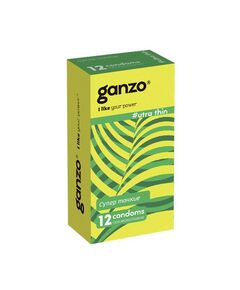 Презервативы супертонкие Ganzo Ultra Thin, 12 шт 