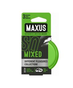 Презервативы набор MAXUS Mixed, 3 шт 