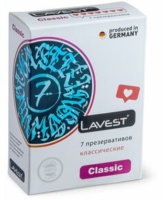 Презервативы LAVEST Classic 7шт 