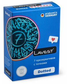 Презервативы LAVEST Dotted 7шт 