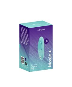 Инновационный вибромассажер в трусики We-Vibe Moxie+ Aqua 