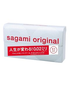 Презервативы полиуретановые Sagami 0.02, 6 шт 