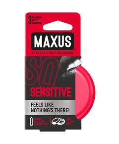 Презервативы ультратонкие Maxus Sensitive, 3 шт 