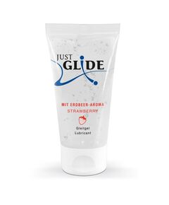 Смазка Just Glide Strawberry на водной основе, 50 мл 