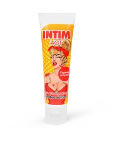 Гель-любрикант INTIM HOT серии LIMITED EDITION туб пластиковый 50 г 