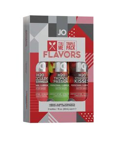 Подарочный набор вкусовых лубрикантов / Tri-Me Triple Pack - Flavors, 3*30мл 