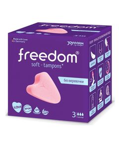 Гигиенические тампоны три капли Freedom Normal, 3 шт 