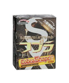 Презервативы конусообразные Sagami Cobra, 3 шт 