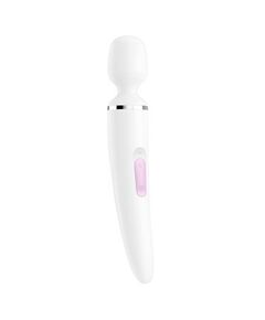 Универсальный вибромассажер Satisfyer Wand-er Woman (White/Chrome) 