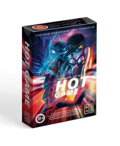 Игра для двоих «Hot game», 30 карт ролевых игр, 30 карт поз, 2 кубика, 18+ 