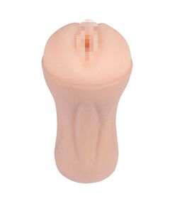 Реалистичный односторонний мастурбатор Real Women Dual Layer с двойной структурой 15,5х8,2 