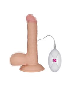 Вибратор Ultra Soft Dude Vibrating 7,5" 