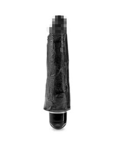 Вибратор PipeDream King Cock 8''Vibrating Stiffy черный 
