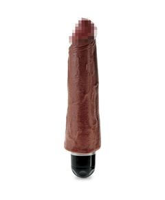 Вибратор PipeDream King Cock 8''Vibrating Stiffy коричневый 