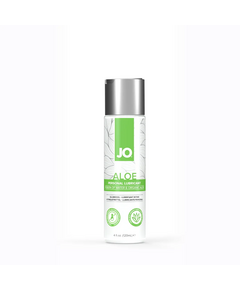 Гель на водной основе с настоем органического алоэ и гиалуроновой кислоты/ JO ALOE - 120 мл., Выберите обьём: 120мл 