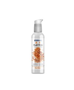 Swiss Navy Массажный гель для тела Playful flavors 4 в 1, Соленая карамель, 118 мл, Выберите обьём: 120мл 
