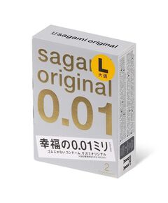 Презервативы Sagami Original 001 полиуретановые 2 шт. Large 
