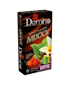 Презервативы ароматизированные Domino Classics Mixxx, 6 шт 