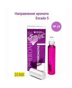 Духи масляные с феромонами Sexy Life № 24, женские – философия аромата Escada S 