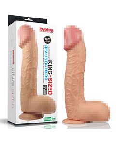 Реалистичный фалоимитатор гигант "Legendary King Sized Realistic Dildo" 28,5 см 