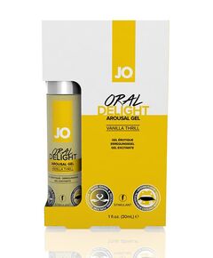 Стимулирующий гель для оральных ласк с десенсибилизацией Oral Delight - Vanilla Thrill ваниль, 30мл 