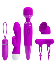Набор игрушек для пар 5 предметов Purple Desire 