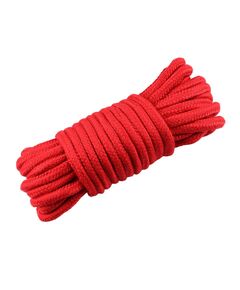 Верёвка Fetish Bondage Rope 10 м, красная 