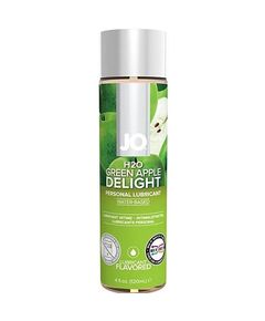 Вкусовой лубрикант Яблоко на водной основе JO Flavored  Green Apple H2O 120 мл., Выберите обьём: 120мл 