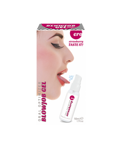 Интимный увлажняющий гель Клубника 50 мл. "Blowjob Gel" 