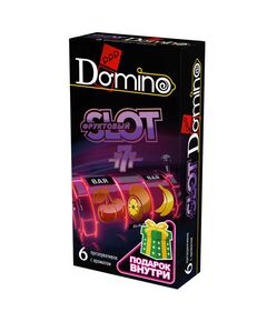 Презервативы ароматизированные Domino Premium Slot, 6 шт 