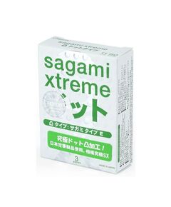 Презервативы Sagami Xtreme Type-E, 3 шт 