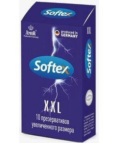 Презервативы Softex XXL увеличенного размера с ароматом колы 10шт 