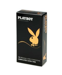 Ультратонкие презервативы Playboy 12 Ultra Thin, 12 шт 