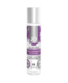 Массажный гель-лубрикант All-In-One Massage Glide Lavender с ароматом лаванды - 30 мл. 