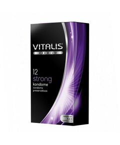 Презервативы сверхпрочные "Vitalis Strong", 12 шт 