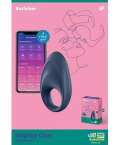 Эрекционное кольцо Satisfyer Mighty One с возможностью управления через приложение 